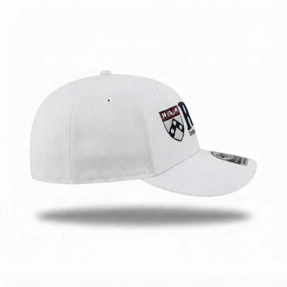 University of Pennsylvania Quakers '47 Brand MVP Adjustable Hat White *NEW*